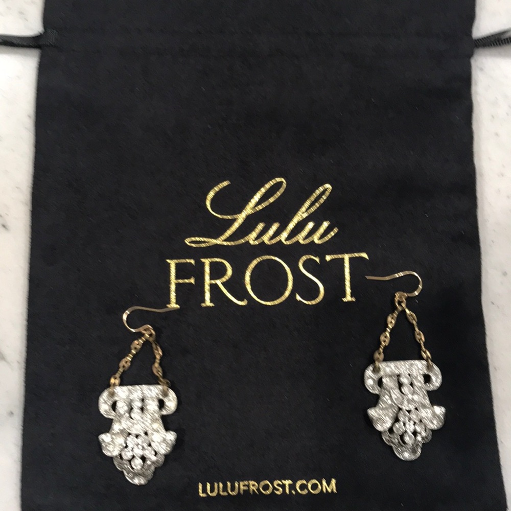 Lulu Frost Vintage Crystal Earrings